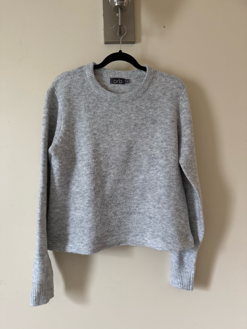 ORB Classic Heather Gray Crewneck Sweater